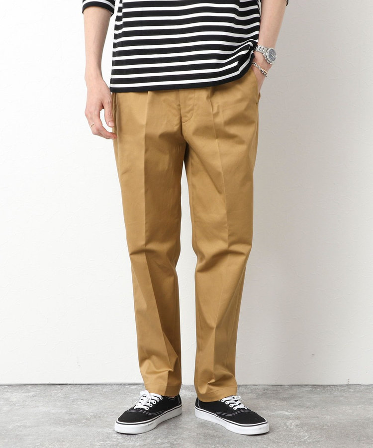コンパクトチノ ストレッチテーパードパンツ 25AW（5-0086-5-59-701