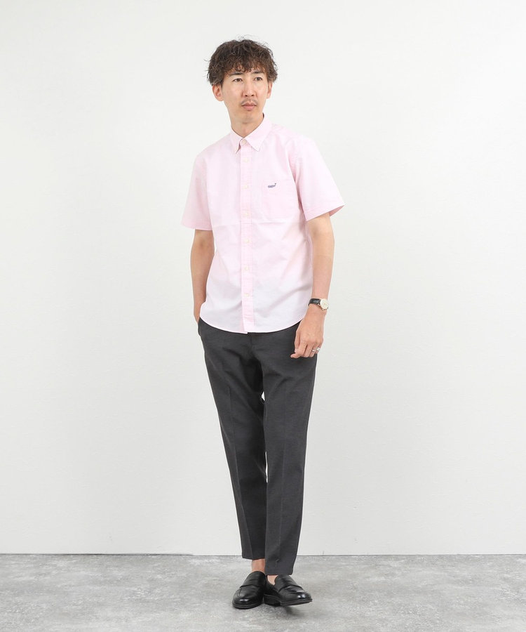 クジラBD S/S サッカー/オックス 半袖シャツ 26SS