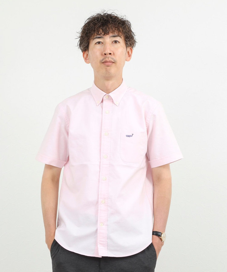 クジラBD S/S サッカー/オックス 半袖シャツ 26SS