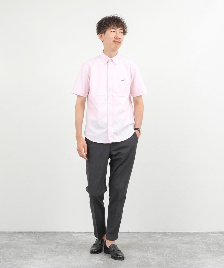 クジラBD S/S サッカー/オックス 半袖シャツ 26SS