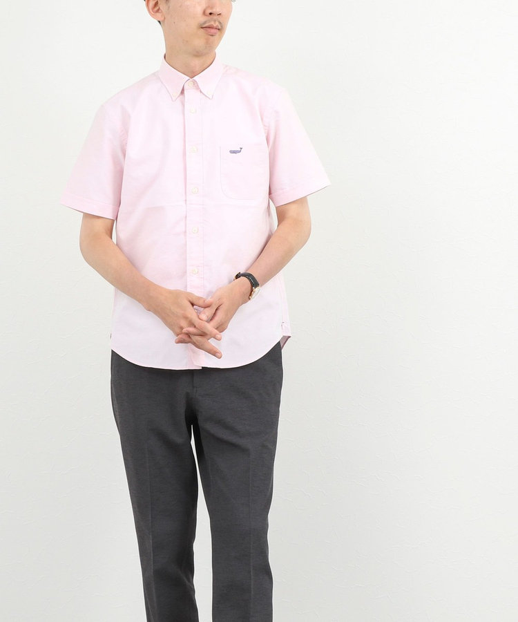 クジラBD S/S サッカー/オックス 半袖シャツ 26SS