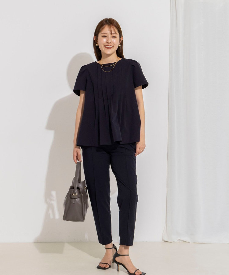 《撥水/セットアップ対応》ウォッシャブルアクティブストレッチスリムパンツ