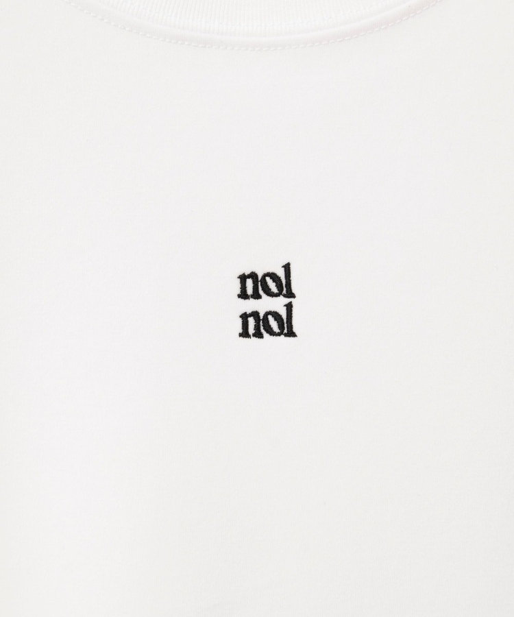 【nolnol/ノルノル】ウォッシャブルクルーネックTee