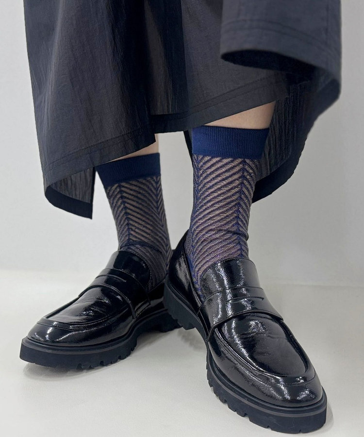 【ATELIER st eustache/アトリエセントオスタシュ】SAPINシアーソックス