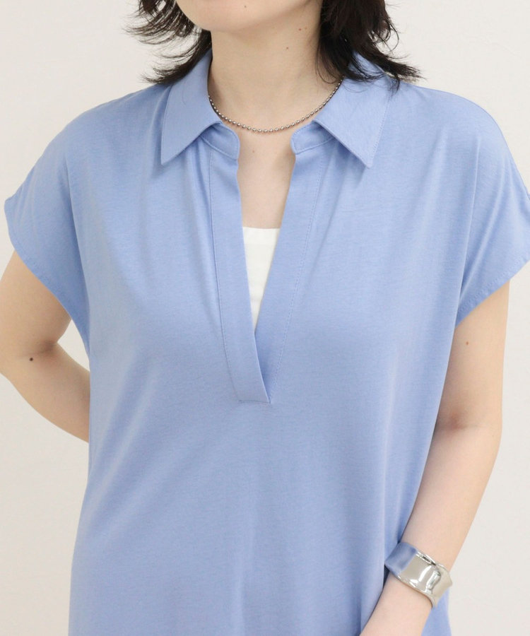 ［WEB限定 SPECIAL SALE！］ドライタッチ天竺ワンピース