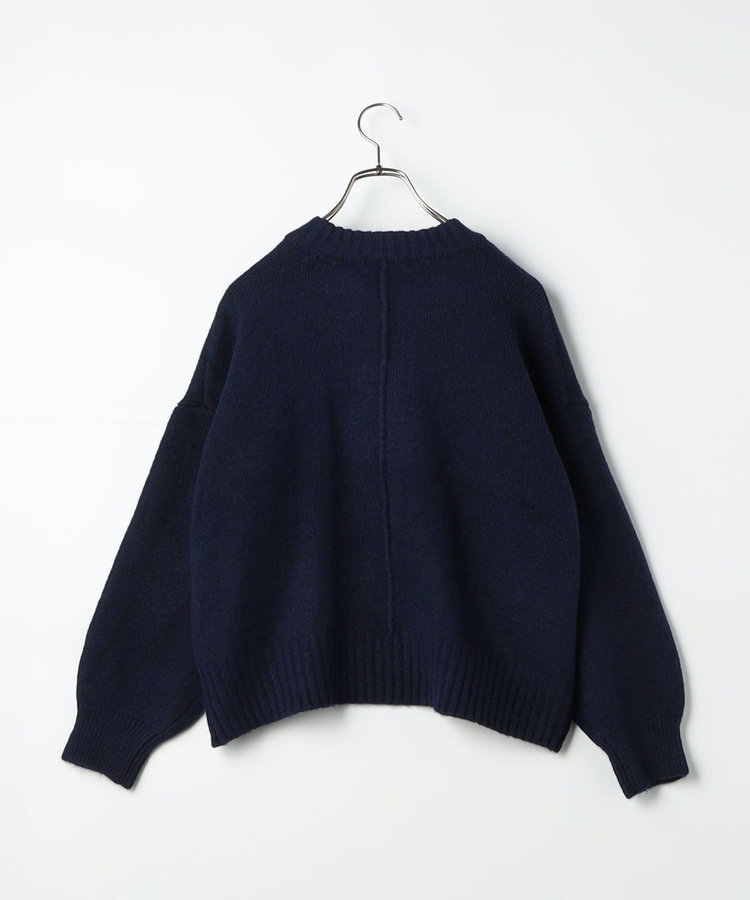 会員限定 BLACK FRIDAY対象］ヤクライククルーネックショート丈プル