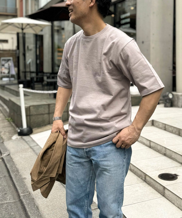 【WEB限定】【BATONER/バトナー】MERIYASU T-SHIRT(PACK) 25SS