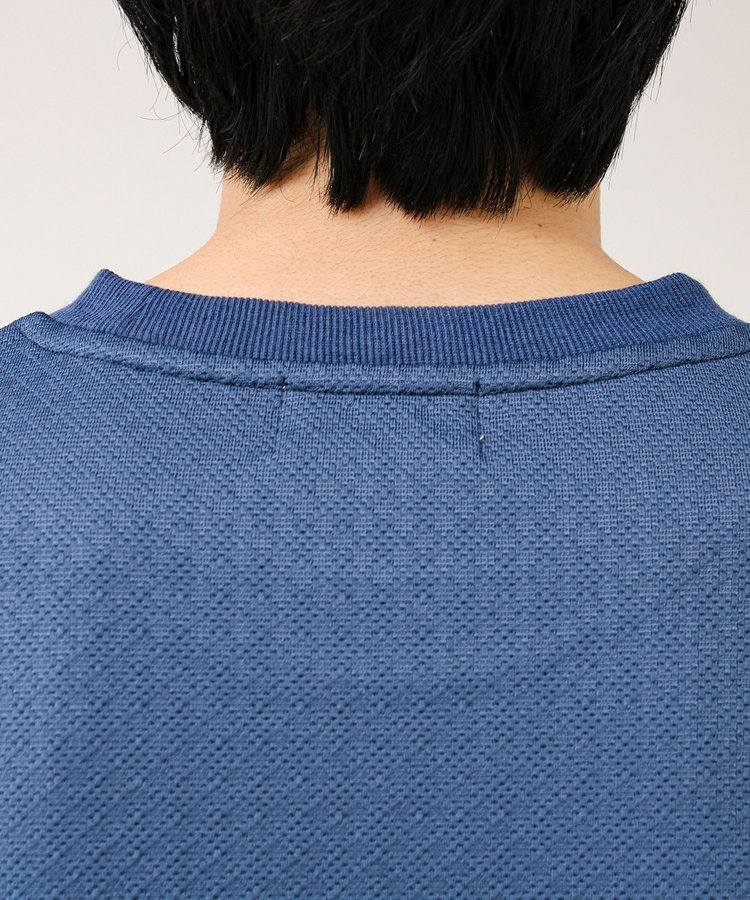 【素材で魅せる】フクレリンクスジャガードロンT