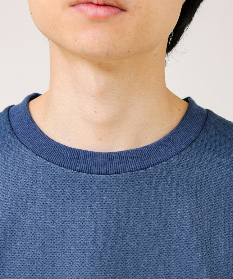 【素材で魅せる】フクレリンクスジャガードロンT
