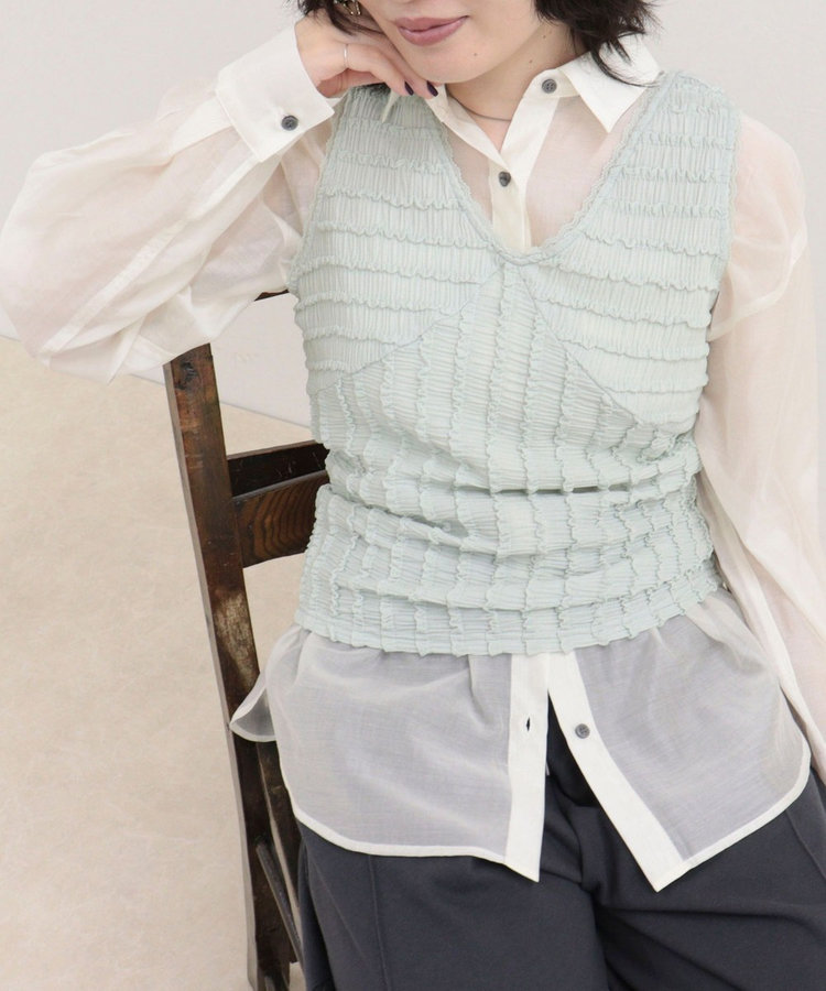 ［WEB限定 SPECIAL SALE！］カットレースタンク