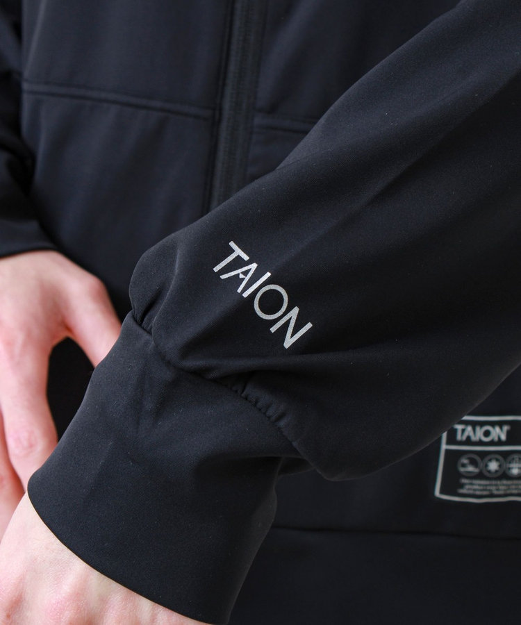 【TAION/タイオン】UV DRY RASH GUARD ZIP PK