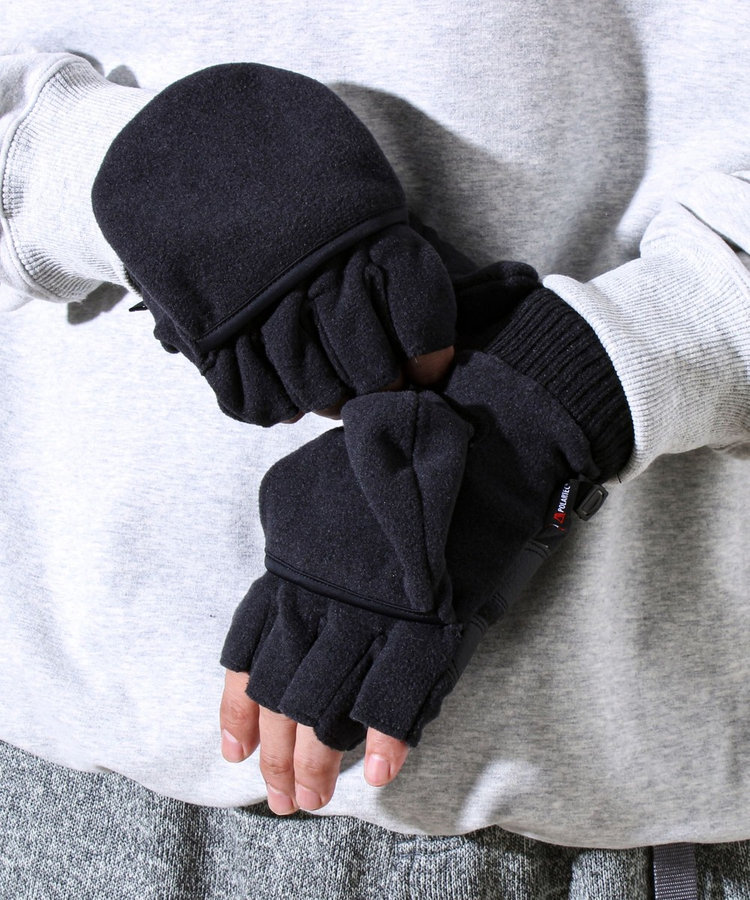 WILD THINGS/ワイルドシングス】ポーラテックディタチャブルミトン（5