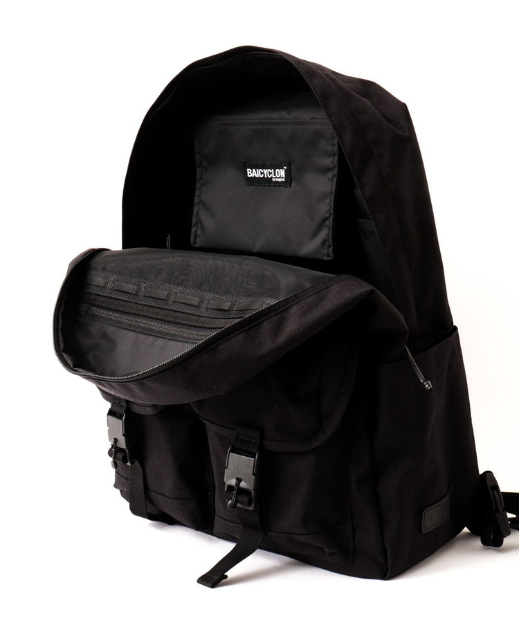 【BAICYCLON by bagjack/バイシクロン バイ バッグジャック】NCL-03 W-FLAP BACKPACK