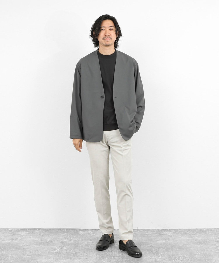 《ビジカジ対応》INFITEX ロイヤルOX スリムフィットパンツ 26SS