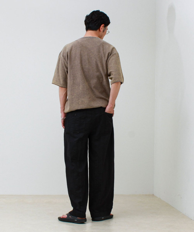 【主役になる1本】メランジワイドパンツ