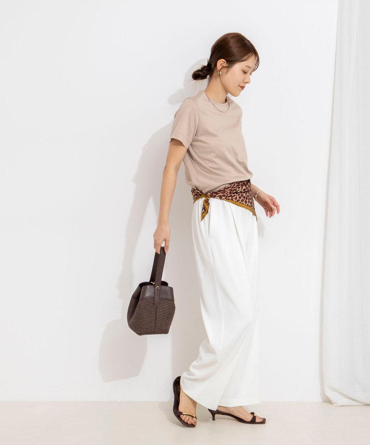 ウォッシャブルベーシックTシャツ