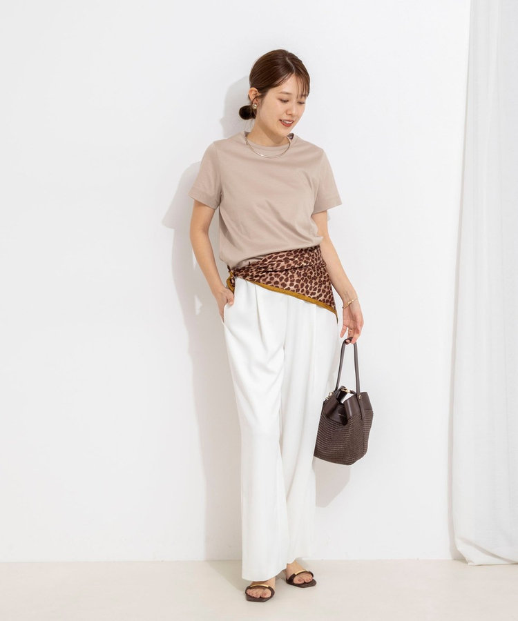 ウォッシャブルベーシックTシャツ