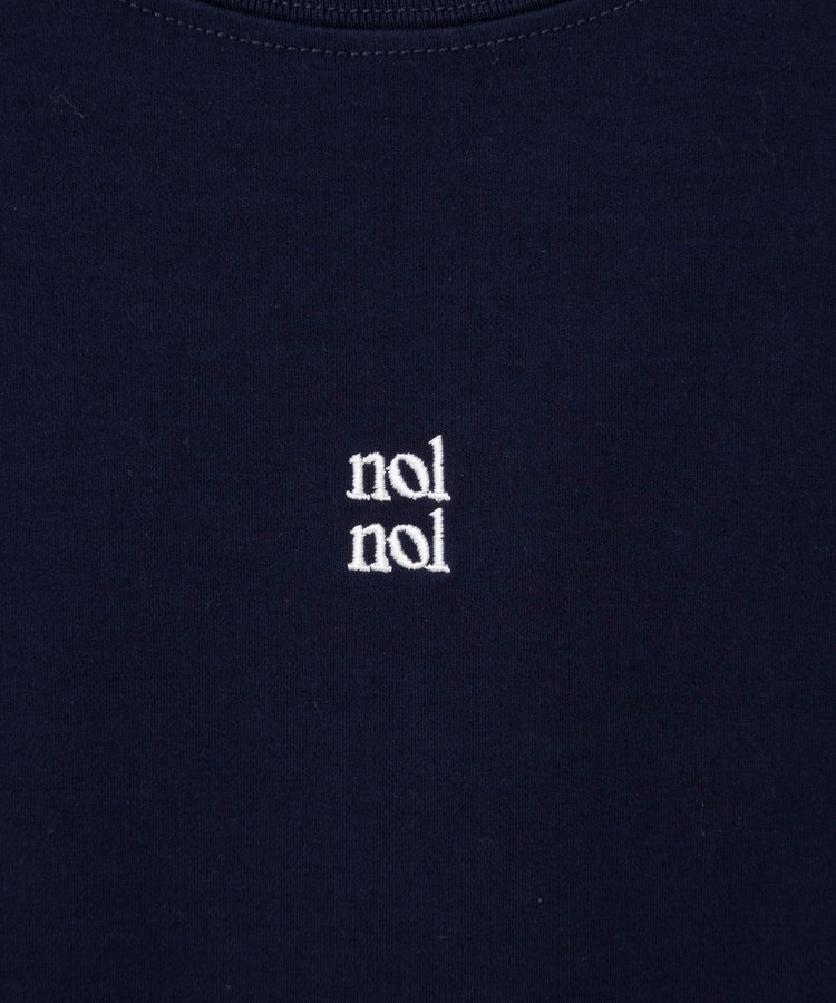 【nolnol/ノルノル】ウォッシャブルクルーネックTee
