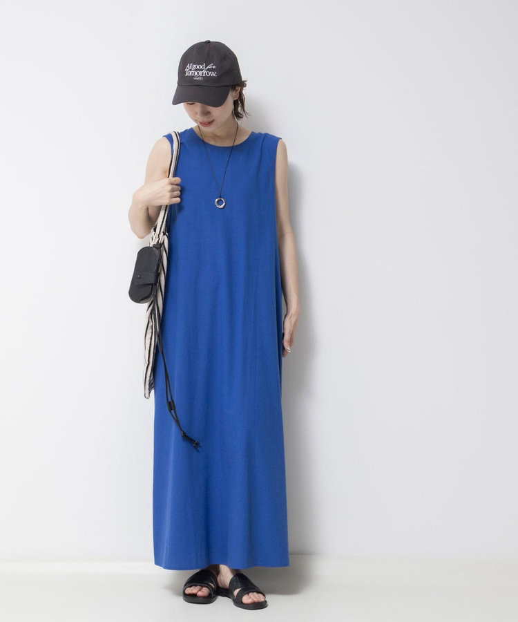 【WEB限定】ウォッシャブルバックツイストドレス