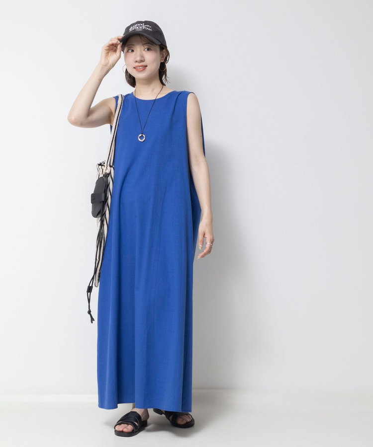 【WEB限定】ウォッシャブルバックツイストドレス