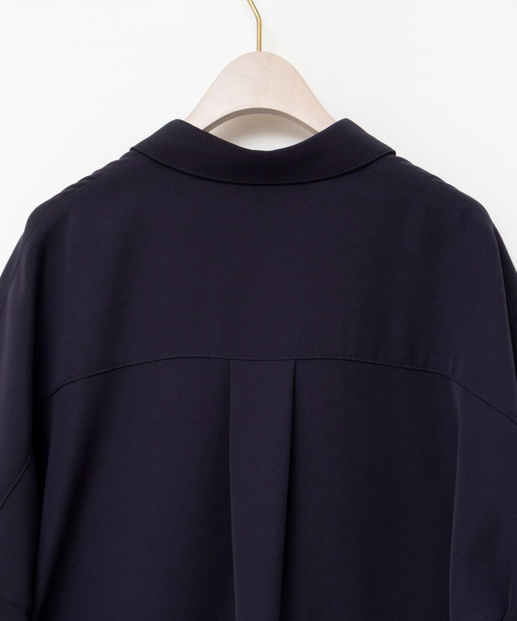 【一部WEB限定カラーアイテム】《セットアップ対応》ウォッシャブルツイルスキッパーシャツ