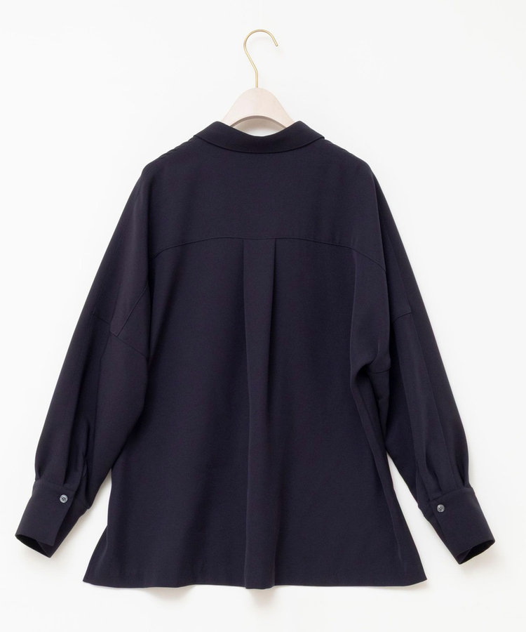 【一部WEB限定カラーアイテム】《セットアップ対応》ウォッシャブルツイルスキッパーシャツ