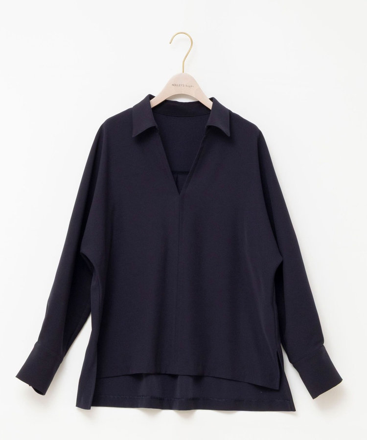 【一部WEB限定カラーアイテム】《セットアップ対応》ウォッシャブルツイルスキッパーシャツ