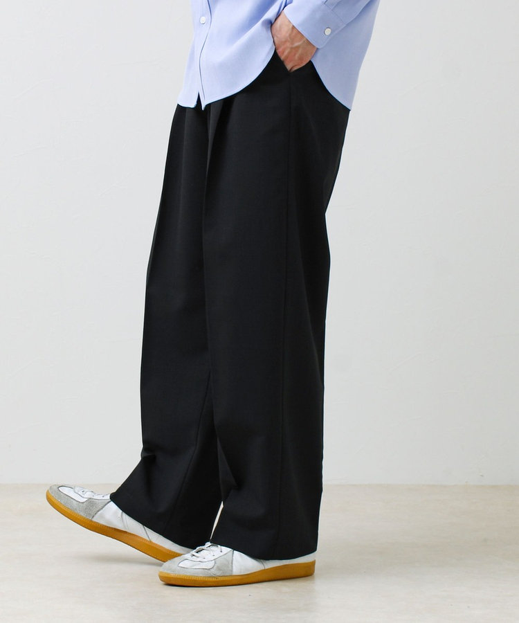 【セットアップ着用可能】ドライポリワイドパンツ