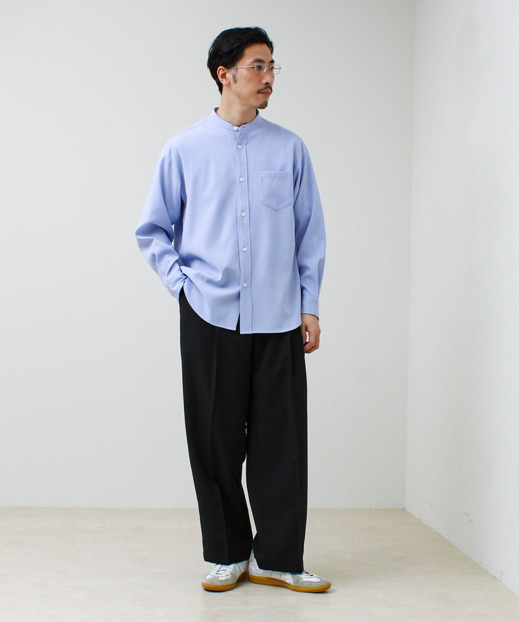 【セットアップ着用可能】ドライポリワイドパンツ