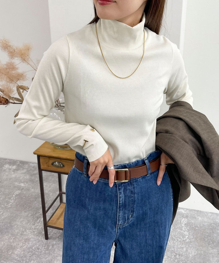 ラメテレコ タートルネック