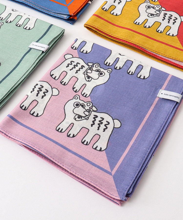 【halo commodity/ハロ コモディティー】KUMA Bandanna h261-901