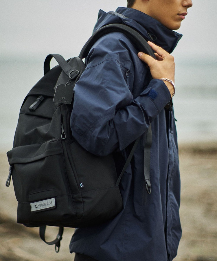 【WHITEAGE/ホワイタージュ】MOD.NAVY Daypack M
