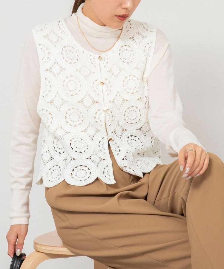 NOLLEY'S（ノーリーズ）の「ツイードジレ（ベスト）」 - WEAR
