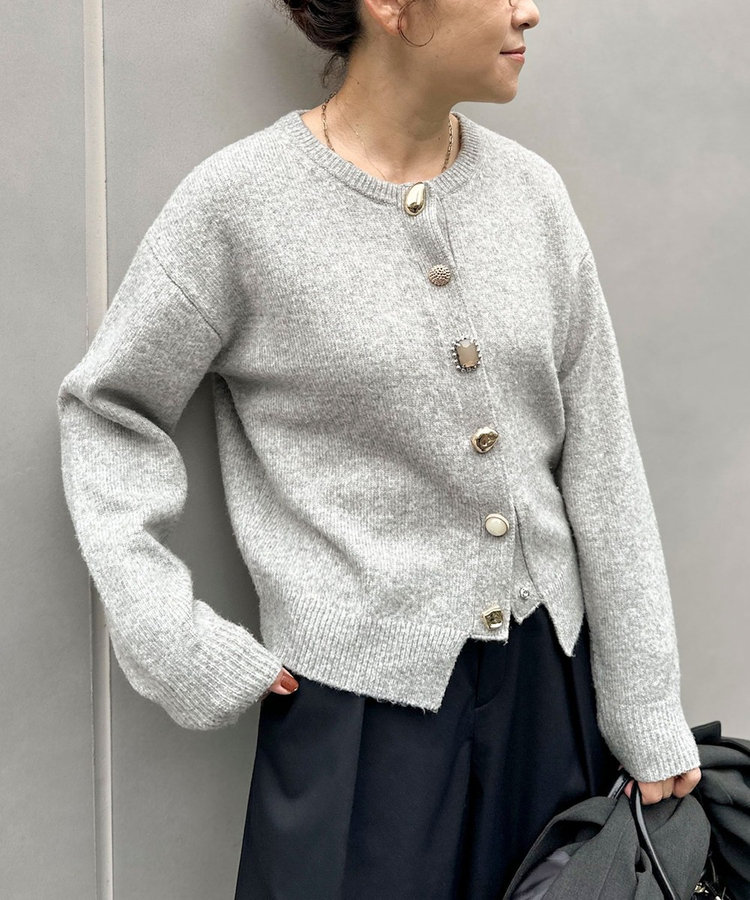 【TORRAZZO DONNA】【林(mayumi_nol)別注】別注ビジューカーディガン