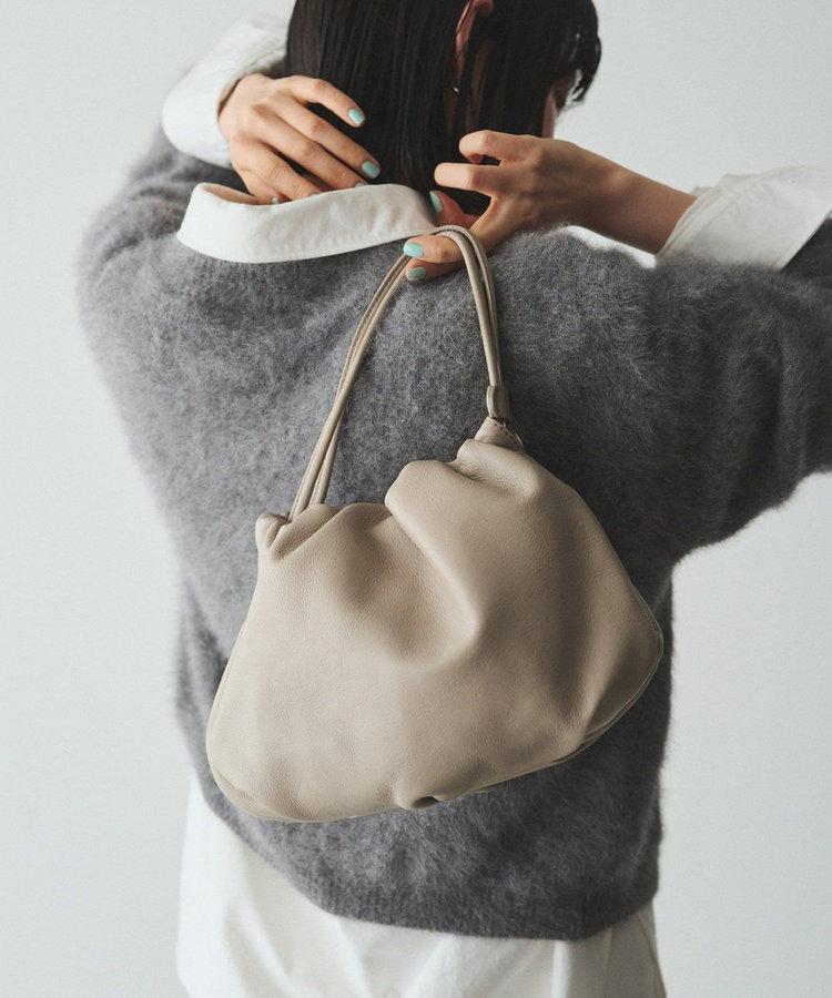 名品】4wayレザー巾着ショルダーバッグ［chi企画］/CE-1454