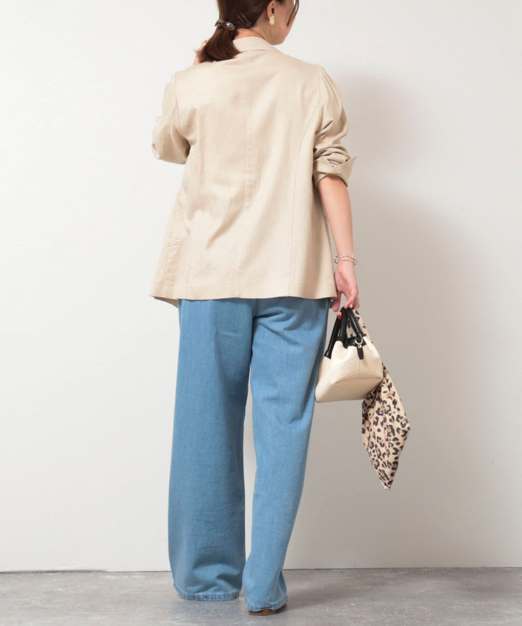 イージーケアリネンジャケット（5-0818-3-05-002）｜MICO COULIER