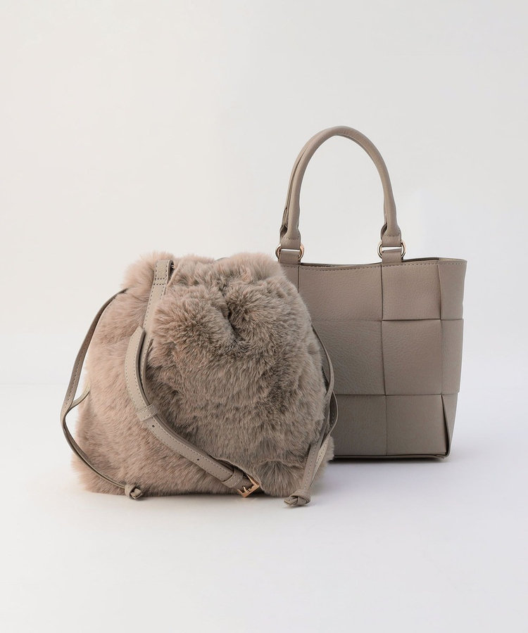 PU MESH 4WAY TOTE