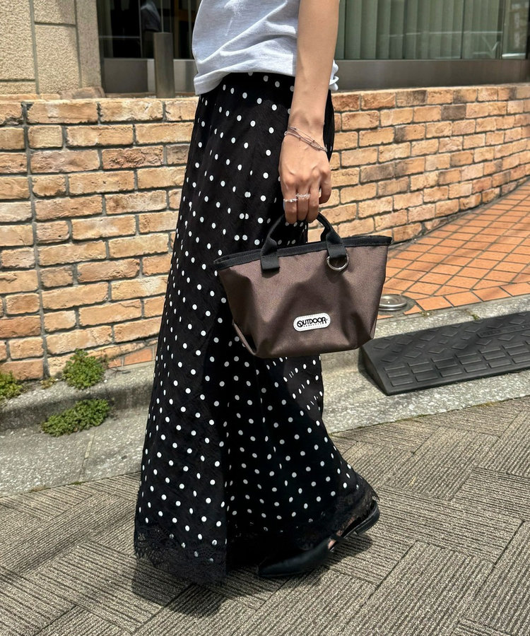《別注》【OUTDOOR PRODUCTS】ボートシェイプミニトートバッグ