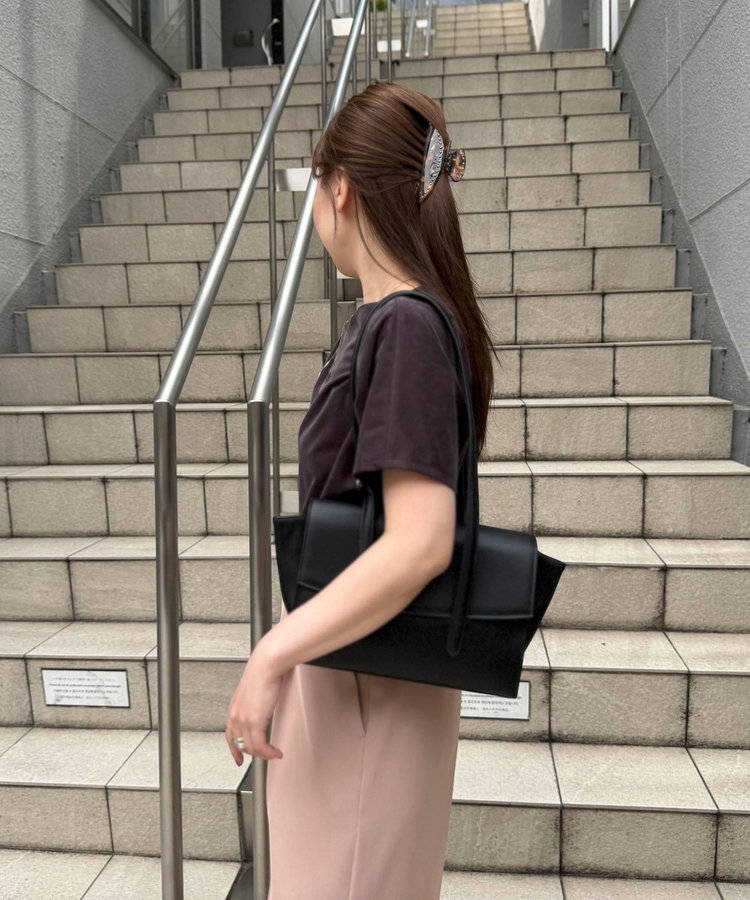 フラップトートバッグ