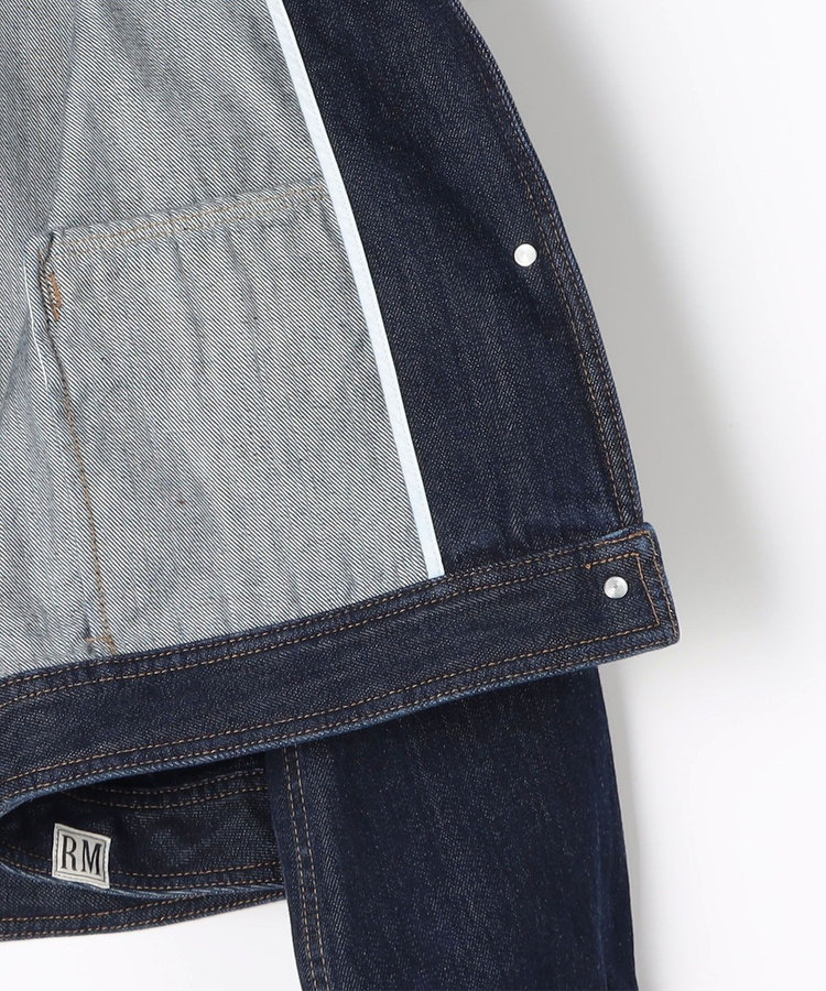 【RM denim】コーデュロイ襟2WAYフレアショート丈Gジャン