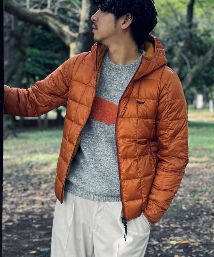 TAION/タイオン】別注HOOD W-ZIP DOWN JACKET クジラ ダウンジャケット（4-0621-6-54-704）｜NOLLEY'S  goodman(ノーリーズ グッドマン）｜NOLLEY'S(ノーリーズ）｜men（MEN）｜NOLLEY'S MALL（ノーリーズ モール）