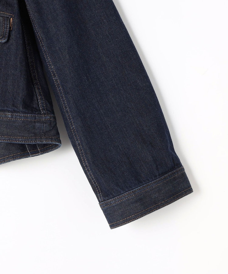 【RM denim】コーデュロイ襟2WAYフレアショート丈Gジャン