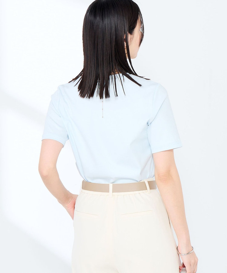 《手洗い可能》W&Wベイシック丈Tシャツ