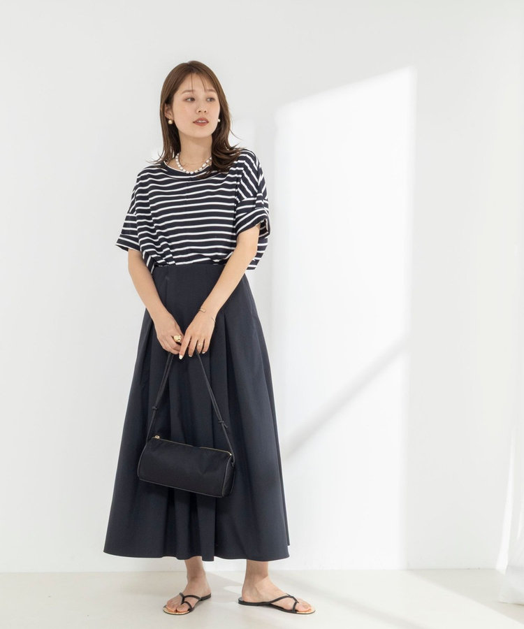 【WEB限定】ウォッシャブルリヨセル綿オトナT