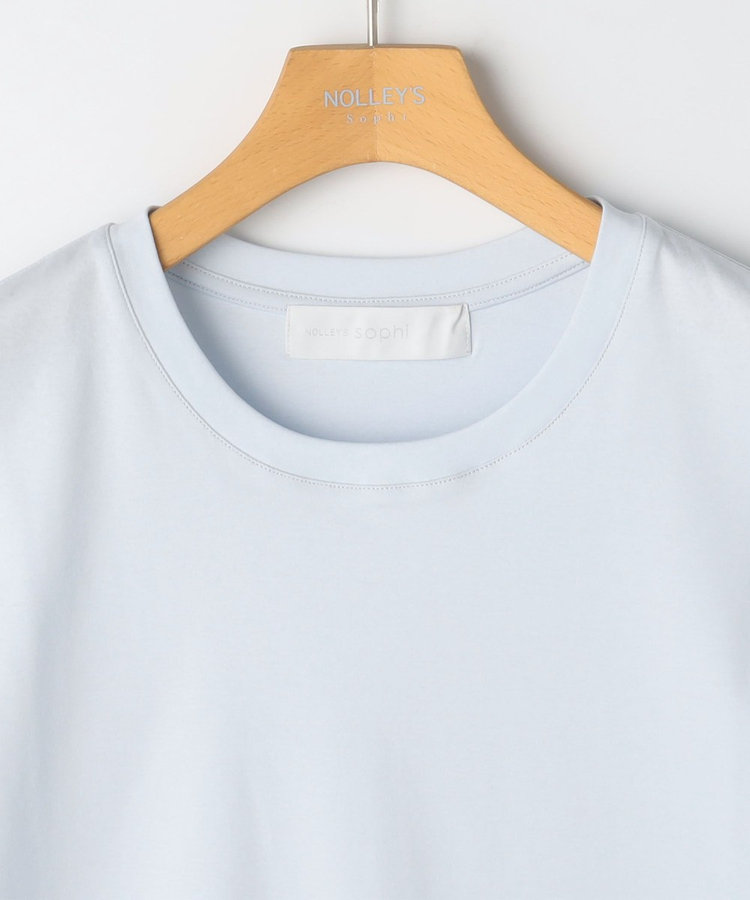 《手洗い可能》W&Wベイシック丈Tシャツ