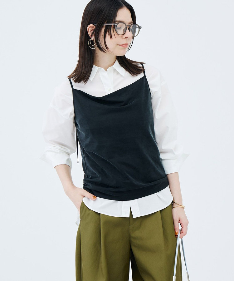 ウォッシャブルタイプライター2WAYシャツ