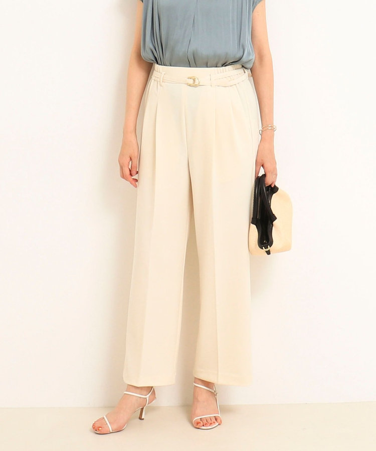 ソフト&ドライタッチベルテッドパンツ(5-0818-3-09-002)|MICO ソフト&ドライタッチベルテッドパンツ(5-0818-3-09-002)|MICO