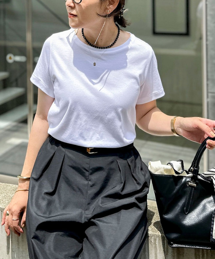 《ノーリーズオリジナル美容Tシャツ》シルクアミノ酸加工Ｔシャツ