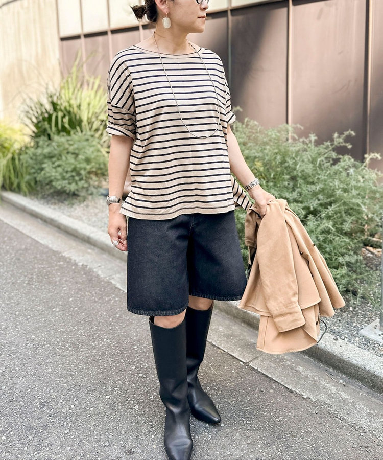 【WEB限定】ウォッシャブルリヨセル綿オトナT