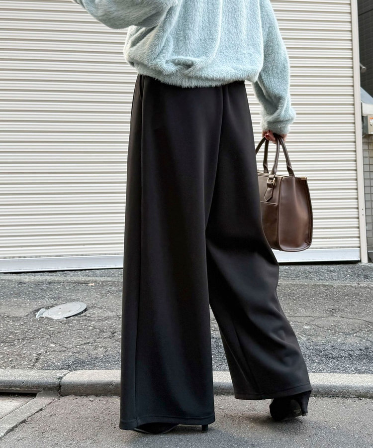 ［FREDY＆GLOSTER限定 TIME SALE！］フィブリルポンチタックパンツ